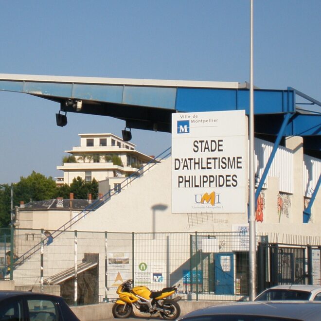 Stade Philippidès à Montpellier — Le cœur de l’athlétisme et du sport en ville