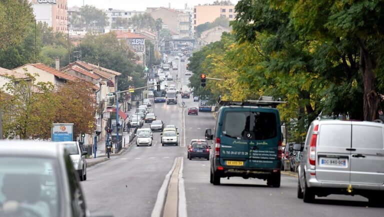 Avenue de Toulouse à Montpellier : axe structurant entre centre-ville et quartiers sud