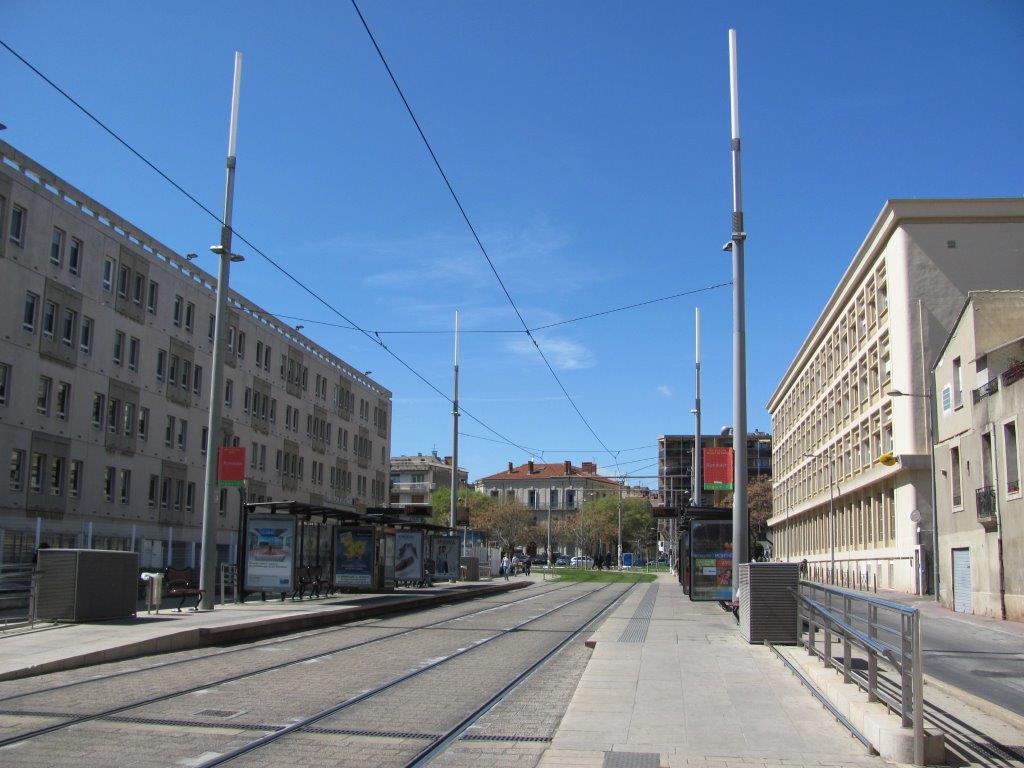 Station rondelet tramway montpellier